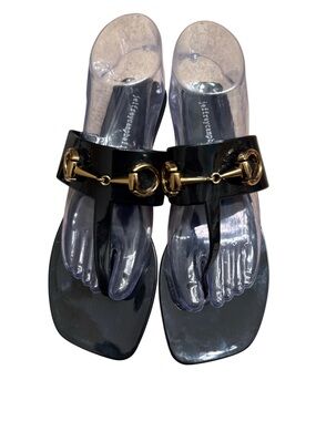 JEFFREY CAMPBELL A-LIL-BIT THONG SANDAL